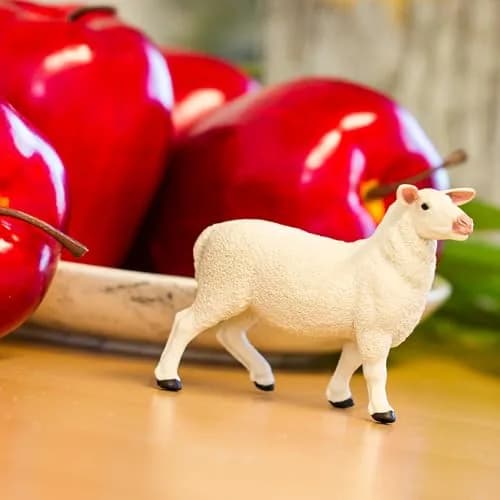 Safari Ltd. Ewe Figurine - Lifelike 3" Model Figure - Educational Toy for Kids 3+ thumbnail 2