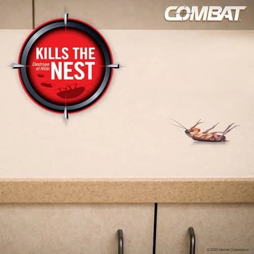 Combat Roach Killing Bait Stations for Large Roaches, Kills the Nest, 8 Count | EPA Registered Pesticide thumbnail 3