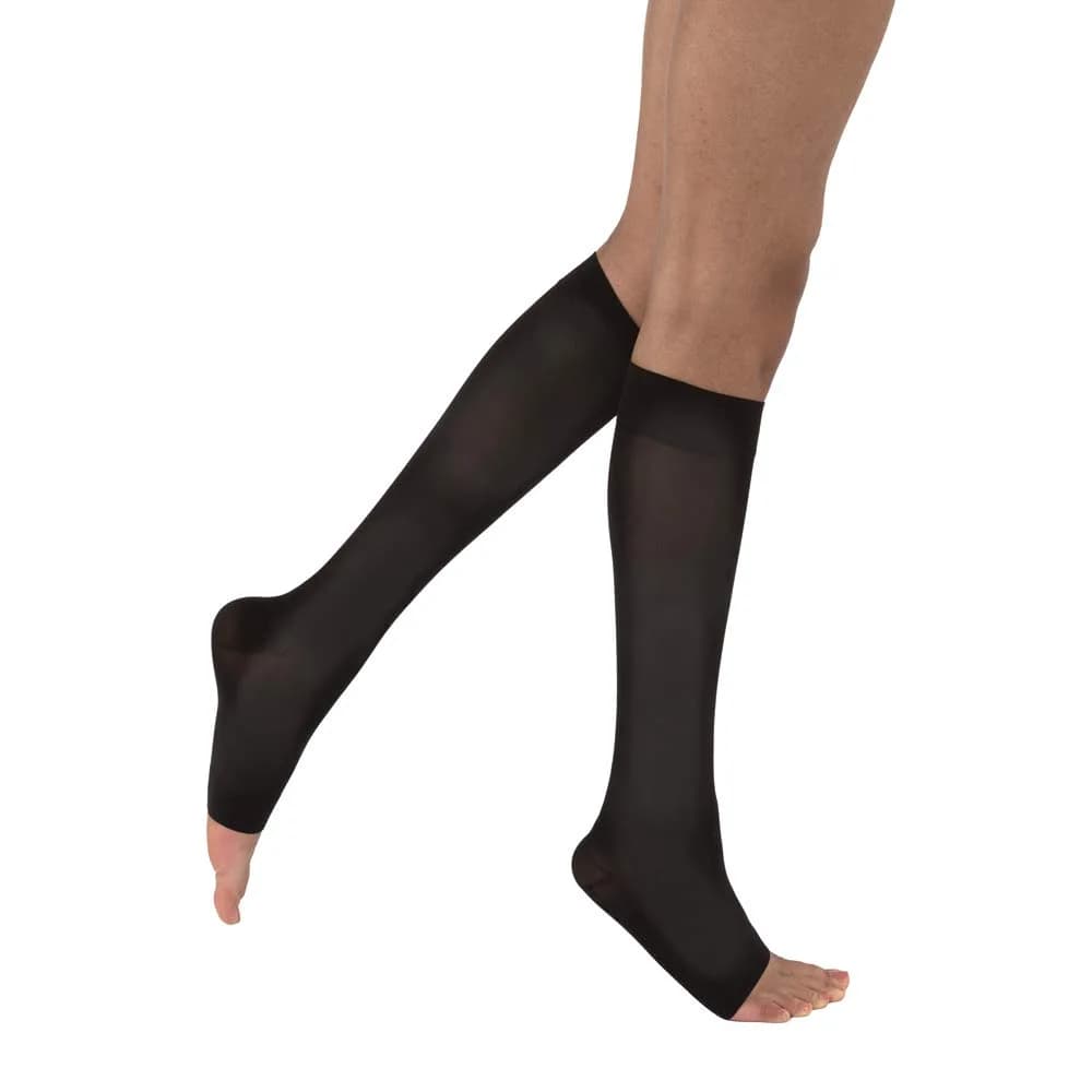 JOBST Opaque Knee High 20-30 mmHg Compression Stockings Small | Elegant Gradient Compression for Legs