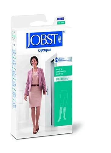 JOBST Opaque Knee High 20-30 mmHg Compression Stockings Small | Elegant Gradient Compression for Legs thumbnail 2