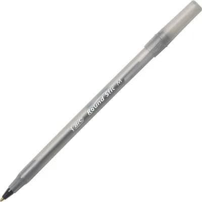 BIC Round Stic Xtra Life Ballpoint Pen, 60-Count Black Ink | Ultra Long Lasting & Consistent Flow - view 3