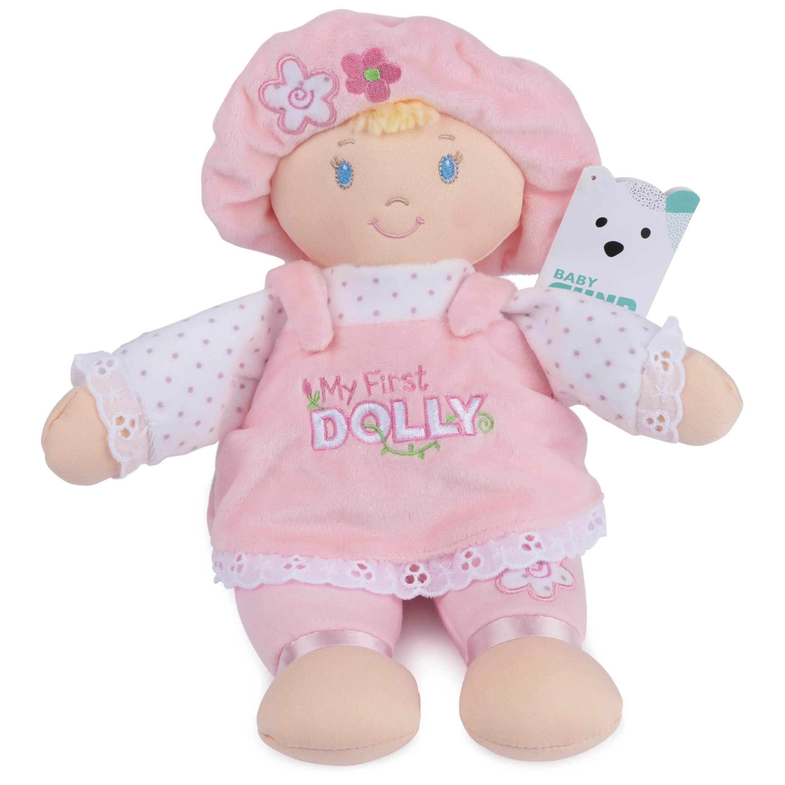 Baby GUND My First Dolly Plush Doll 33cm (13 Inch) | Safe for Ages 0+ with Embroidered Details - view 7