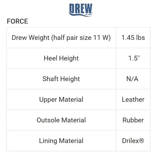 Drew Men's Force Walking Shoe 14 XX-Wide | Therapeutic Comfort for Indian Men thumbnail 7