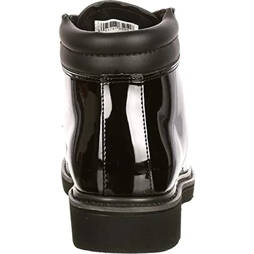 ROCKY Dress Leather High Gloss Chukka, Black, Size 13(EW) | Durable Water-Resistant Work Boot thumbnail 4