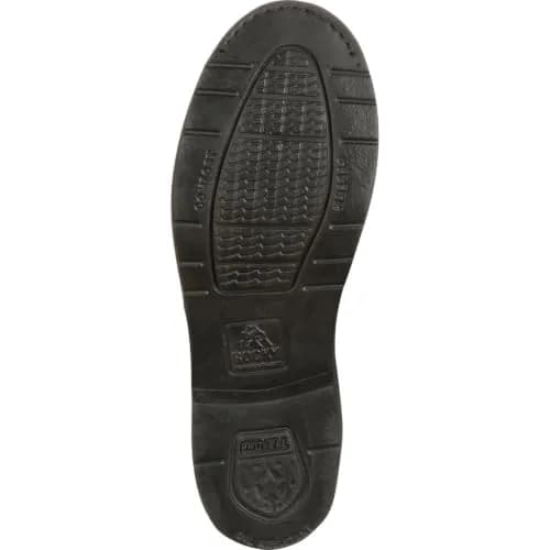 ROCKY Dress Leather High Gloss Chukka, Black, Size 13(EW) | Durable Water-Resistant Work Boot thumbnail 2