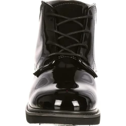 ROCKY Dress Leather High Gloss Chukka, Black, Size 13(EW) | Durable Water-Resistant Work Boot thumbnail 3