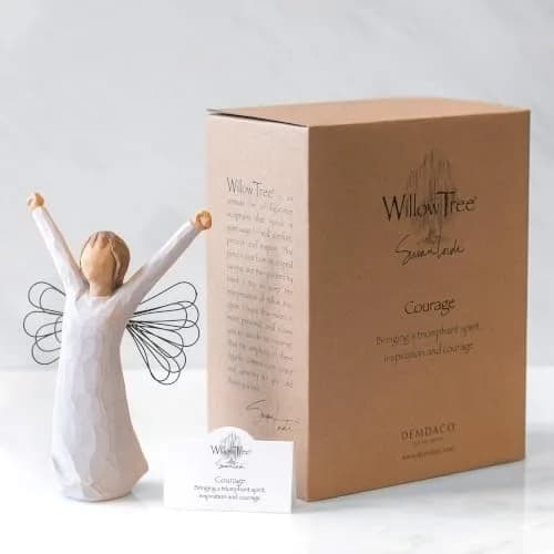 Willow Tree Courage Angel Figure 15cm (6") | Symbol of Hope and Healing thumbnail 6