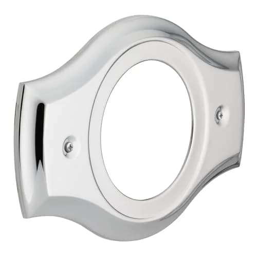 Moen Chrome Remodeling Shower Cover Plate for 3-Handle to 2-Handle Shower Updates | Hassle-Free Conversion thumbnail 1