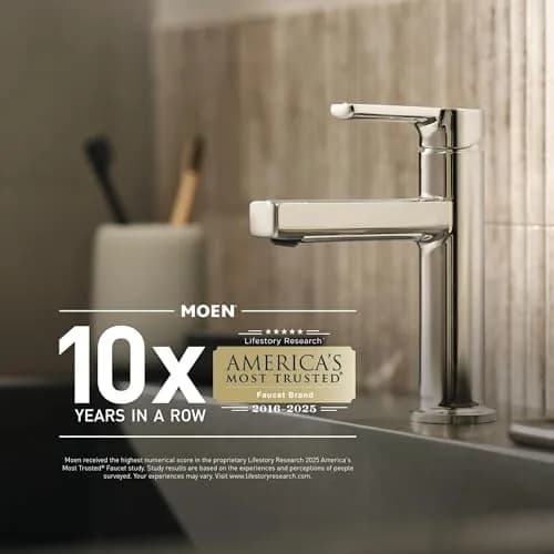 Moen Chrome Remodeling Shower Cover Plate for 3-Handle to 2-Handle Shower Updates | Hassle-Free Conversion thumbnail 4