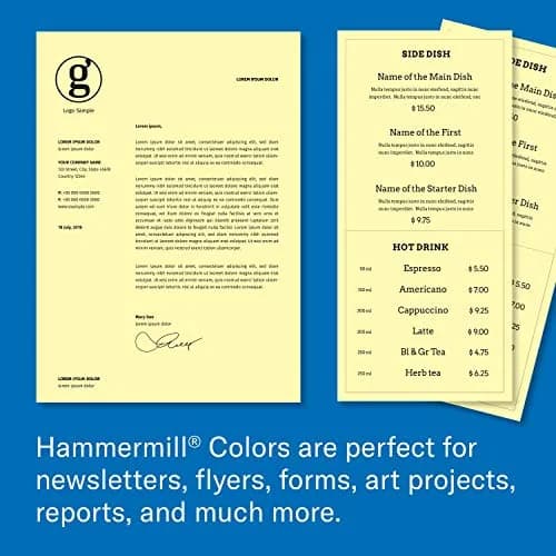 Hammermill Canary Colored Printer Paper 11 x 17-inch, 20 lb, 500 Sheets | FSC Certified, 30% Recycled Fiber thumbnail 7