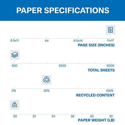 Hammermill Canary Colored Printer Paper 11 x 17-inch, 20 lb, 500 Sheets | FSC Certified, 30% Recycled Fiber thumbnail 2