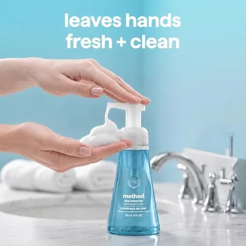 Method Foaming Hand Wash Sea Minerals 295ml (10 Fl Oz) | Gentle Cleansing & Soft Hands thumbnail 7