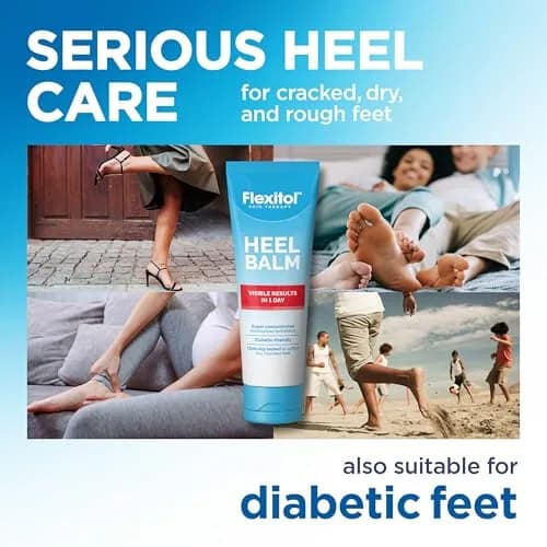 Flexitol Heel Balm Intensive Foot Cream 113 g (4 oz) | Clinically Proven for Dry, Cracked Heels thumbnail 4