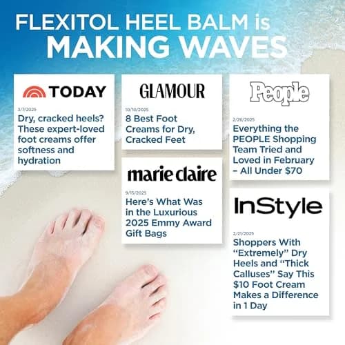 Flexitol Heel Balm Intensive Foot Cream 113 g (4 oz) | Clinically Proven for Dry, Cracked Heels thumbnail 7