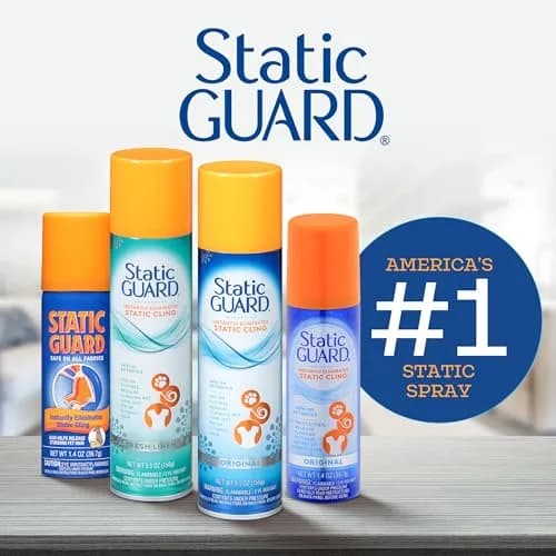 Static Guard Fabric Spray, Original Scent, 5.5 oz (156 g) | Eliminates Static Cling Instantly thumbnail 9