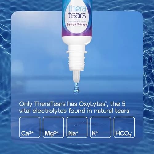 TheraTears Dry Eye Therapy Lubricating Eye Drops 30ml (1 Fl Oz) | Ophthalmologist-Created for Lasting Relief thumbnail 3