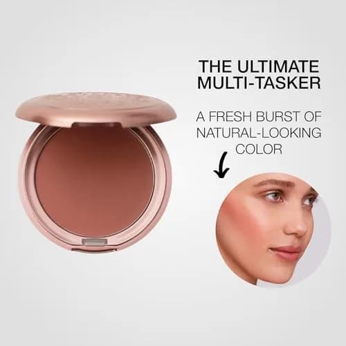 stila Convertible Color Dual Lip & Cheek Cream Blush (Peony) | Sheer, Radiant, 0.15 Oz thumbnail 5