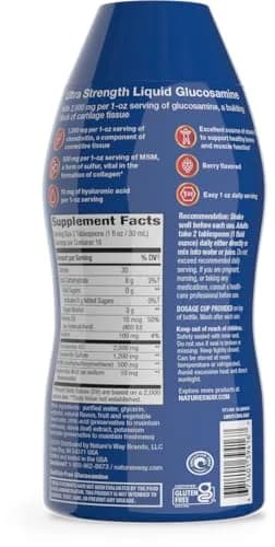 Nature's Way Joint Movement Glucosamine Liquid, Chondroitin, Berry, 473ml (16 Fl Oz) | Ultra-Strength Joint Support Formula thumbnail 9