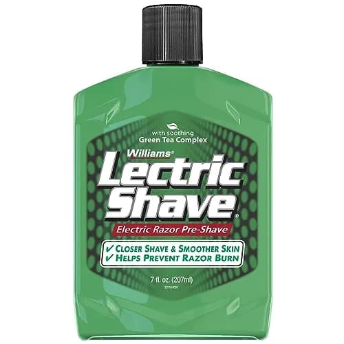 Williams Lectric Shave Electric Razor Pre-Shave Gel 414ml (14 Fl Oz) | Closer Shave for Sensitive Skin thumbnail 1