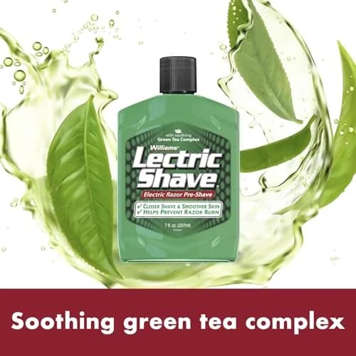 Williams Lectric Shave Electric Razor Pre-Shave Gel 414ml (14 Fl Oz) | Closer Shave for Sensitive Skin thumbnail 5