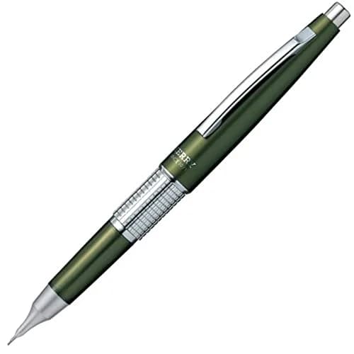 Pentel Sharp Kerry Mechanical Pencil 0.5mm Olive Green Body | Writing Instrument for Students thumbnail 1