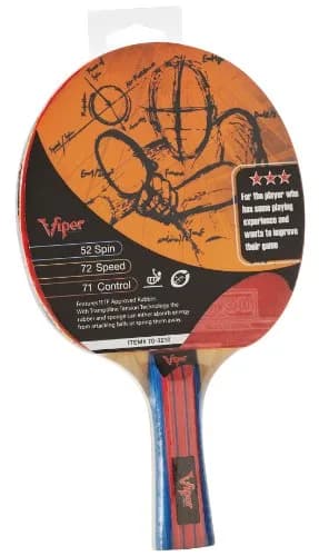 Viper Orbital Velocity Table Tennis Racket, Red | Professional Grade Spin & Speed thumbnail 2
