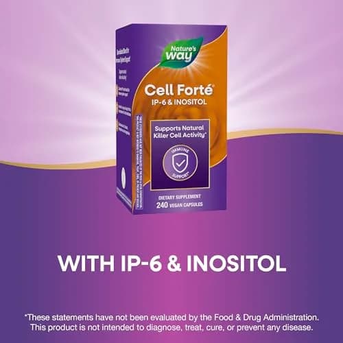 Nature's Way Cell Forté IP-6 & Inositol Immune Support Capsules 240 Count | Supports Immune System thumbnail 3