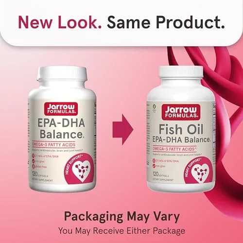 Jarrow Formulas EPA-DHA Balance Omega-3 Softgels 120 Count | Supports Brain & Joint Health thumbnail 2
