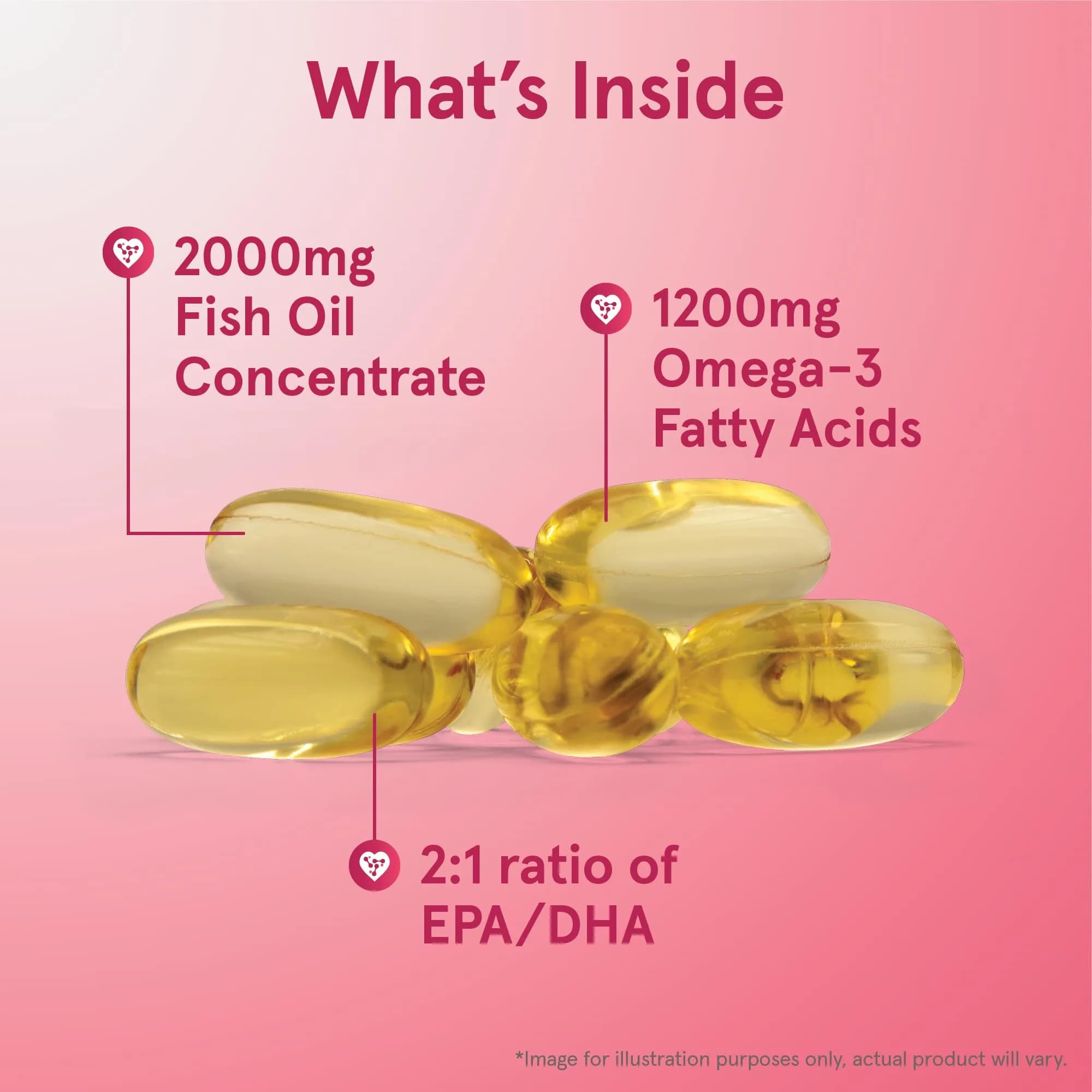 Jarrow Formulas EPA-DHA Balance Omega-3 Softgels 120 Count | Supports Brain & Joint Health - view 3