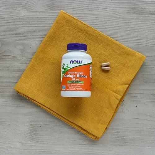 NOW Ginkgo Biloba 120 mg Double Strength | Supports Brain & Memory (70-120 chars) thumbnail 7
