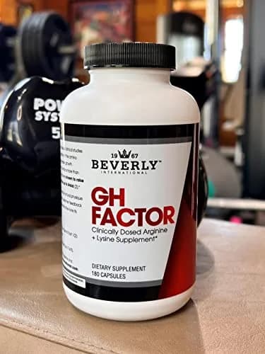 Beverly International GH Factor, Arginine & Lysine, 180 Capsules | Supports GH Production & Muscle Recovery thumbnail 5