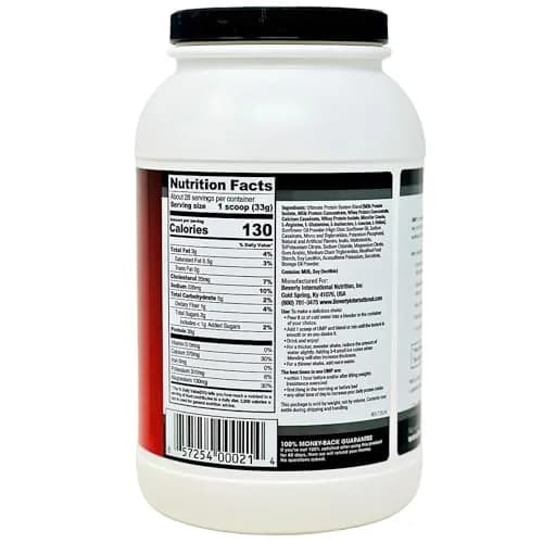 Beverly International UMP Protein Powder, Vanilla, 32.8 oz | Supports Lean Muscle & Fat Loss thumbnail 2
