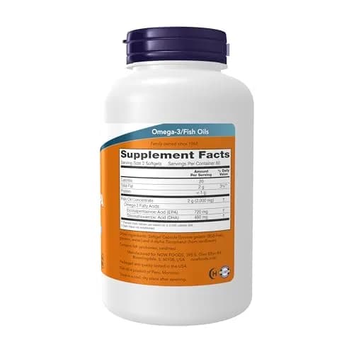 NOW Supplements Super Omega EPA 120 Softgels | Molecularly Distilled Fish Oil for Heart & Brain Support thumbnail 2