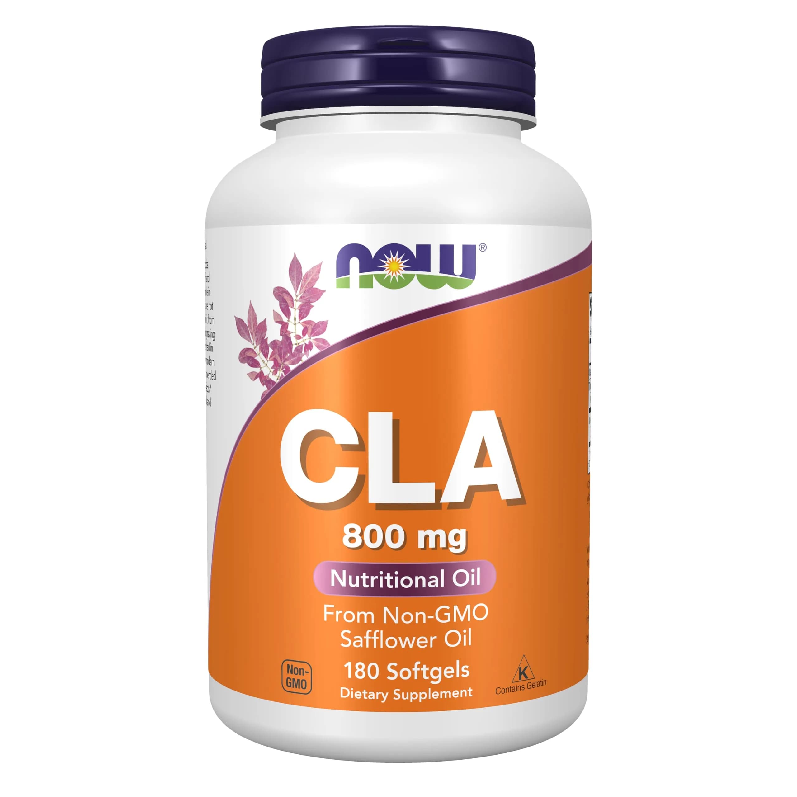 NOW CLA 800 mg Softgel | Nutritional Oil for Weight Management & Fat Loss