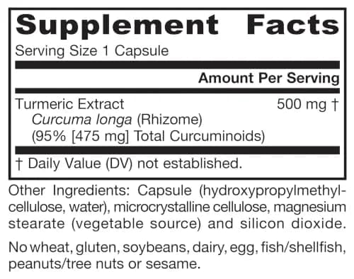 Jarrow Formulas Curcumin 95 Turmeric Extract Supplement 120 Capsules | Joint Support & Antioxidant Protection thumbnail 9