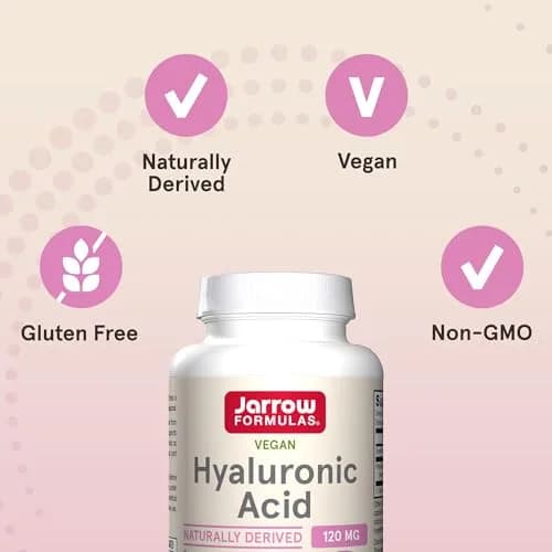 Jarrow Formulas Hyaluronic Acid 120 mg 60 Capsules | Supports Skin Hydration & Joint Health thumbnail 5