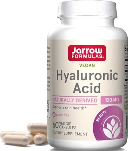 Jarrow Formulas Hyaluronic Acid 120 mg 60 Capsules | Supports Skin Hydration & Joint Health thumbnail 1