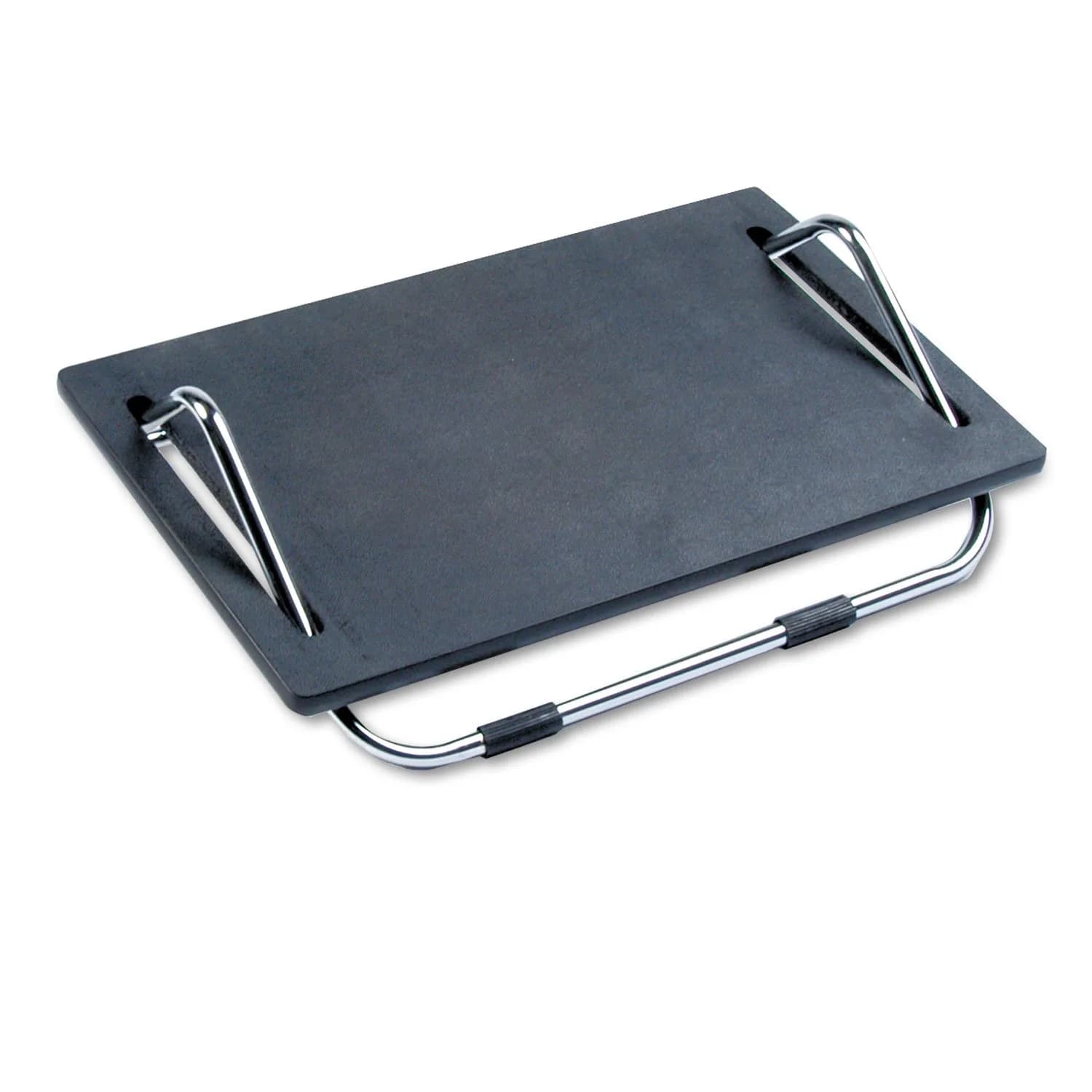 Safco Ergo-Comfort Adjustable Footrest 18.5w x 11.5d x 5h Black | Supports Circulation & Comfort - main product image
