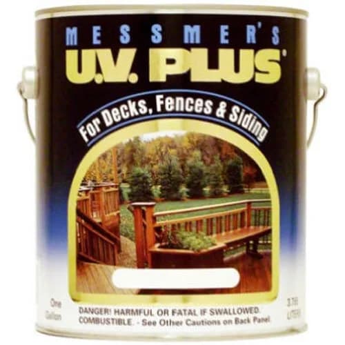 Messmer's MS-602-1 UV Plus Stain 1 Gallon | Natural Oxford Brown Exterior Finish