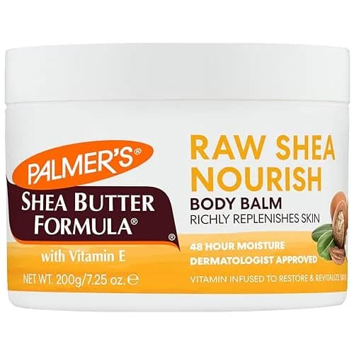 Palmer's Raw African Shea Body Butter Balm 210g (7.25 Oz) | Deeply Nourishes Dry Skin for 48 Hours — 7.25 Ounce
