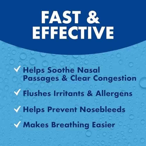 Arm & Hammer Simply Saline Nasal Spray 4.5 oz | Drug-Free Congestion Relief, Moisturizes & Clears Nasal Passages thumbnail 3