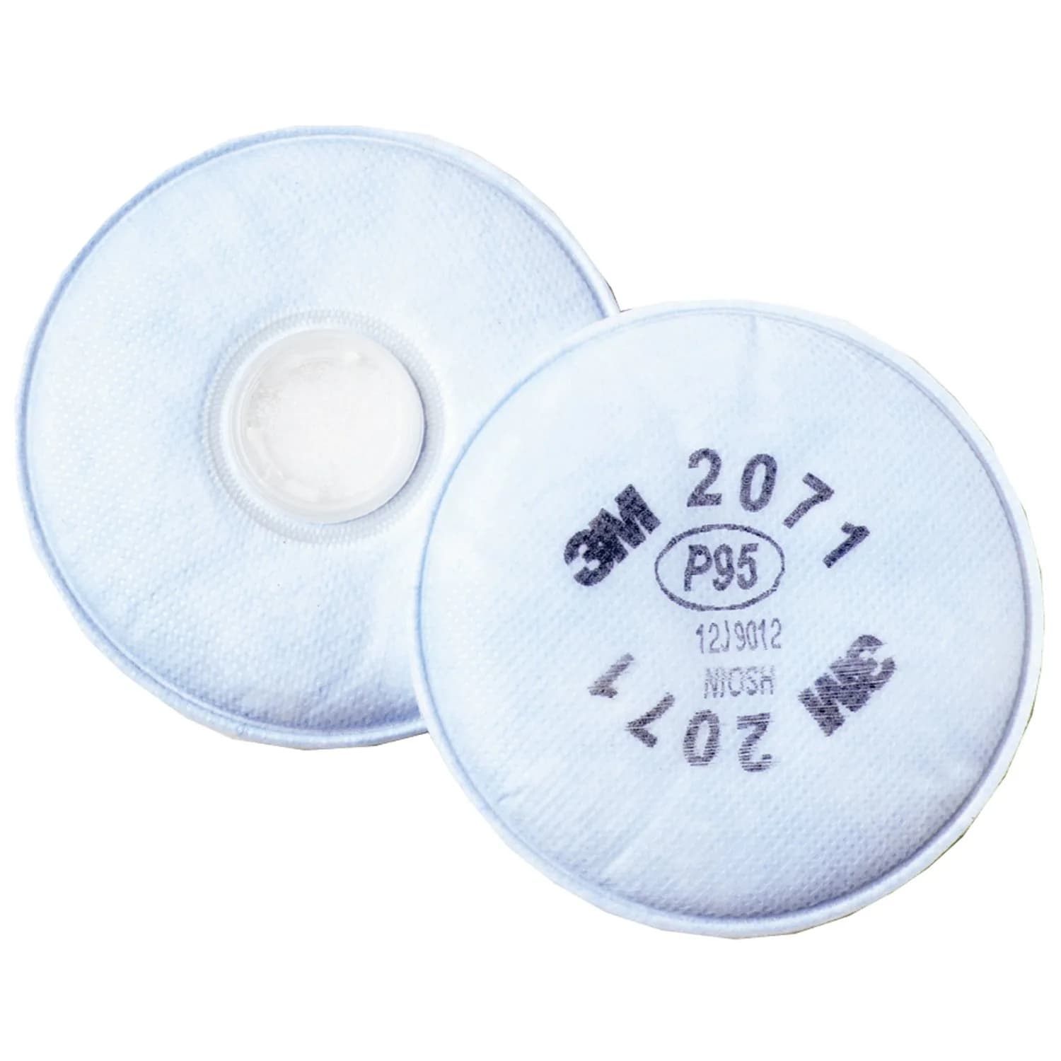 3M P95 Particulate Respirator Filter 2071, 2-Pack | Protects Against Non-Oil Based Particles - main product image