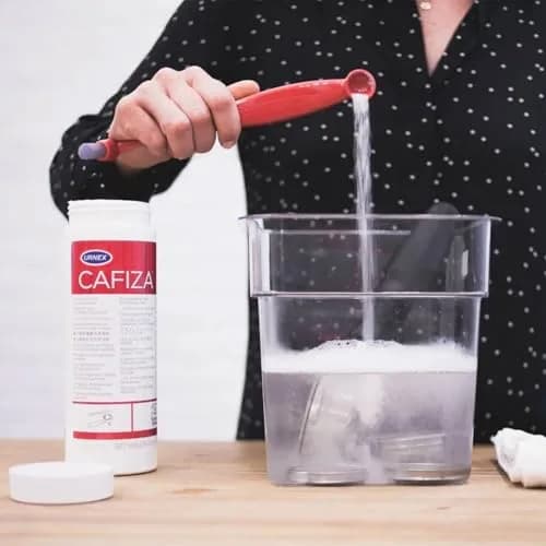 Urnex Cafiza Professional Espresso Machine Cleaning Powder 566g (20oz) | NSF Certified for Metal Compatibility thumbnail 5