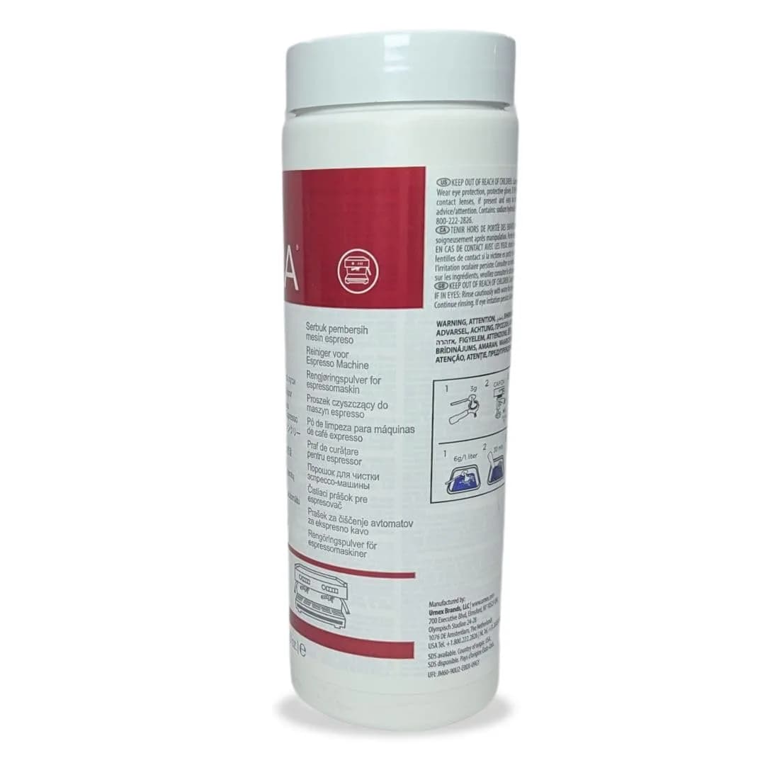 Urnex Cafiza Professional Espresso Machine Cleaning Powder 566g (20oz) | NSF Certified for Metal Compatibility - view 3