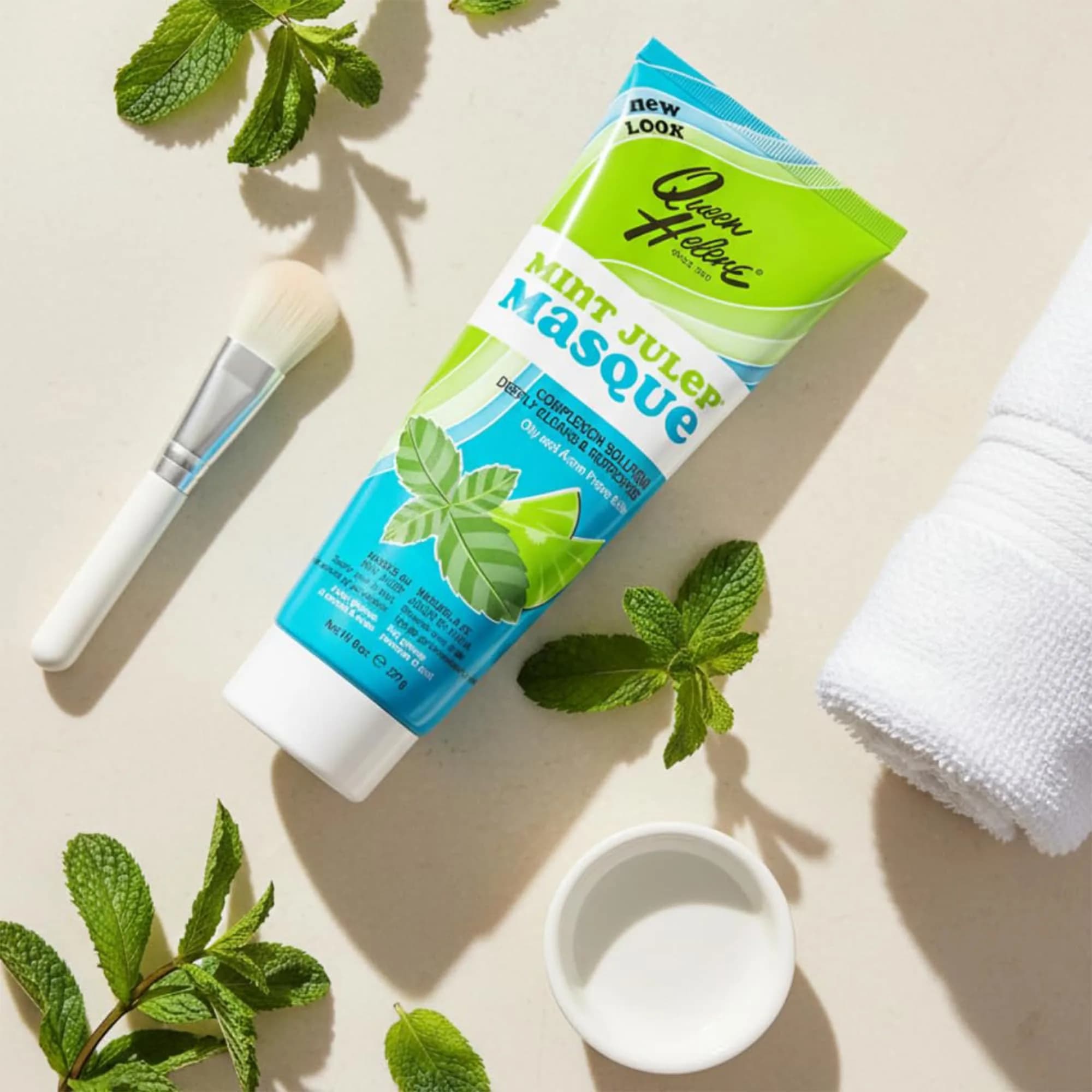 Queen Helene Mint Julep Masque 236.5ml (8 oz) | Deep Cleansing Clay Face Mask for Oily & Acne-Prone Skin - view 2