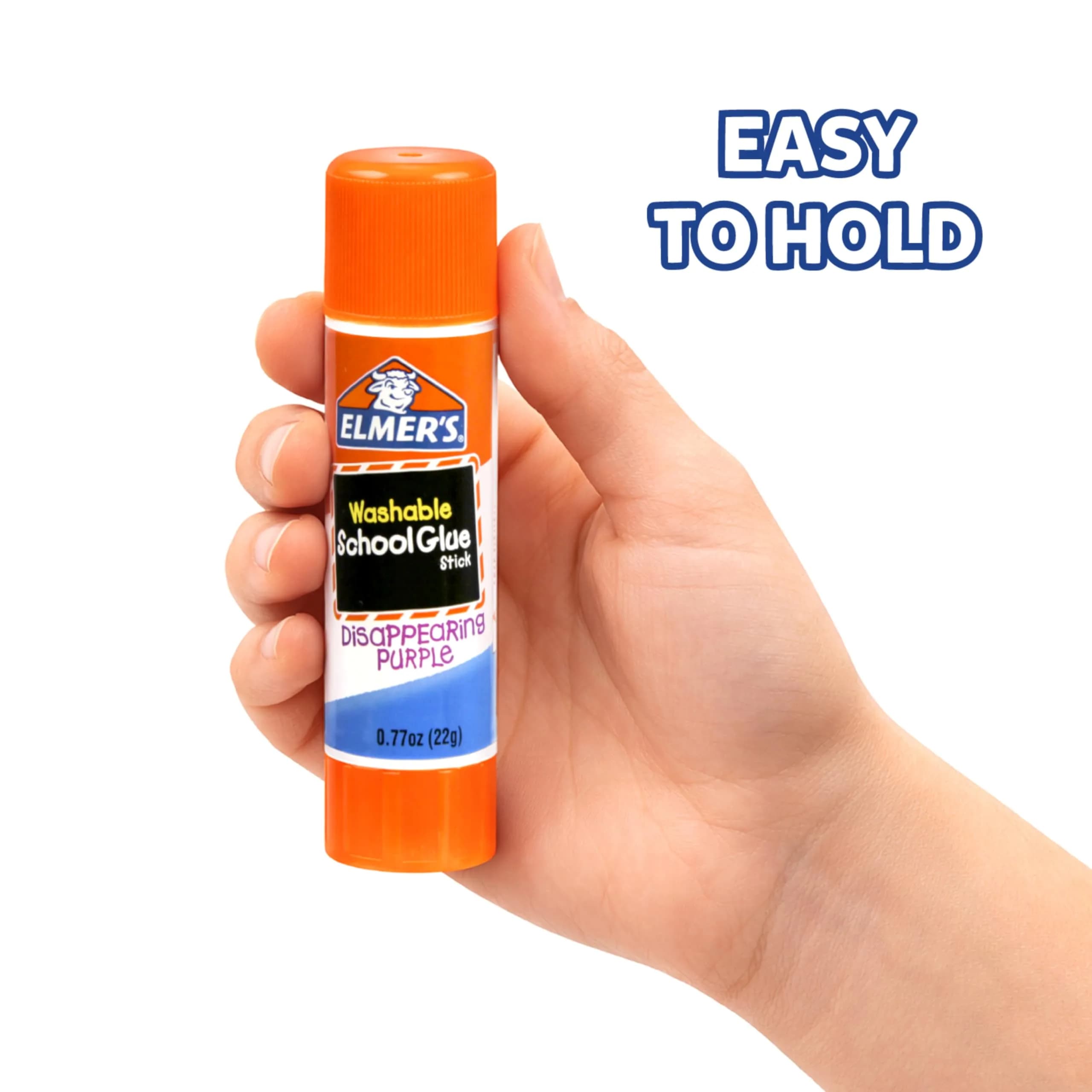 Elmer's Disappearing Purple School Glue Sticks, Washable, 3 Count (22g Each) | #1 Teacher Brand - view 3