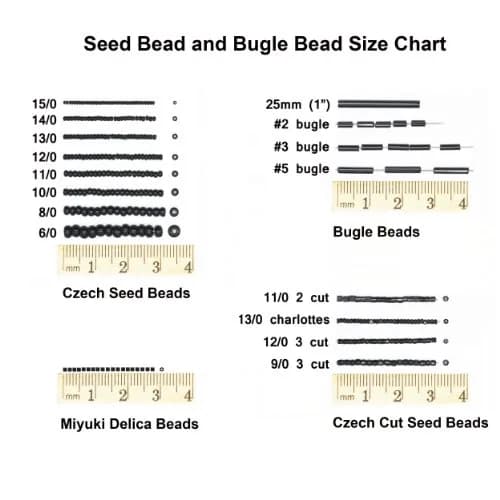 SeedBeadExplosion Seed Beads 10/0 Czech Opaque Black | Ideal for Jewelry & Crafts thumbnail 5