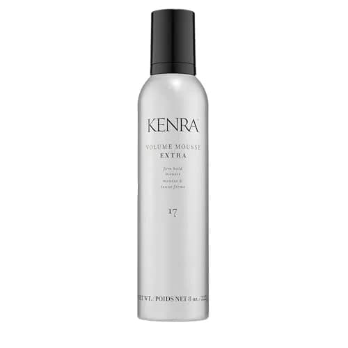 Kenra Volume Mousse Extra 17 Firm Hold Mousse 237ml (8 fl oz) | Thermal Protection up to 450F thumbnail 1