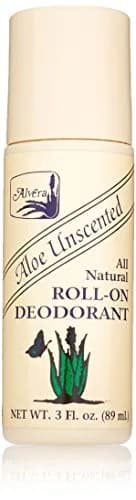 Alvera All Natural Roll-On Deodorant 89ml | Unscented, Aloe & Herb Formula, Hypoallergenic, Long-Lasting, Made in USA thumbnail 1