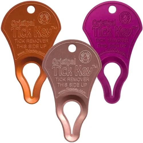 The Tick Key Tick Removal Tool, Multi Color 3 Pack | Safe, Portable & Made in USA (70-120 chars) thumbnail 1